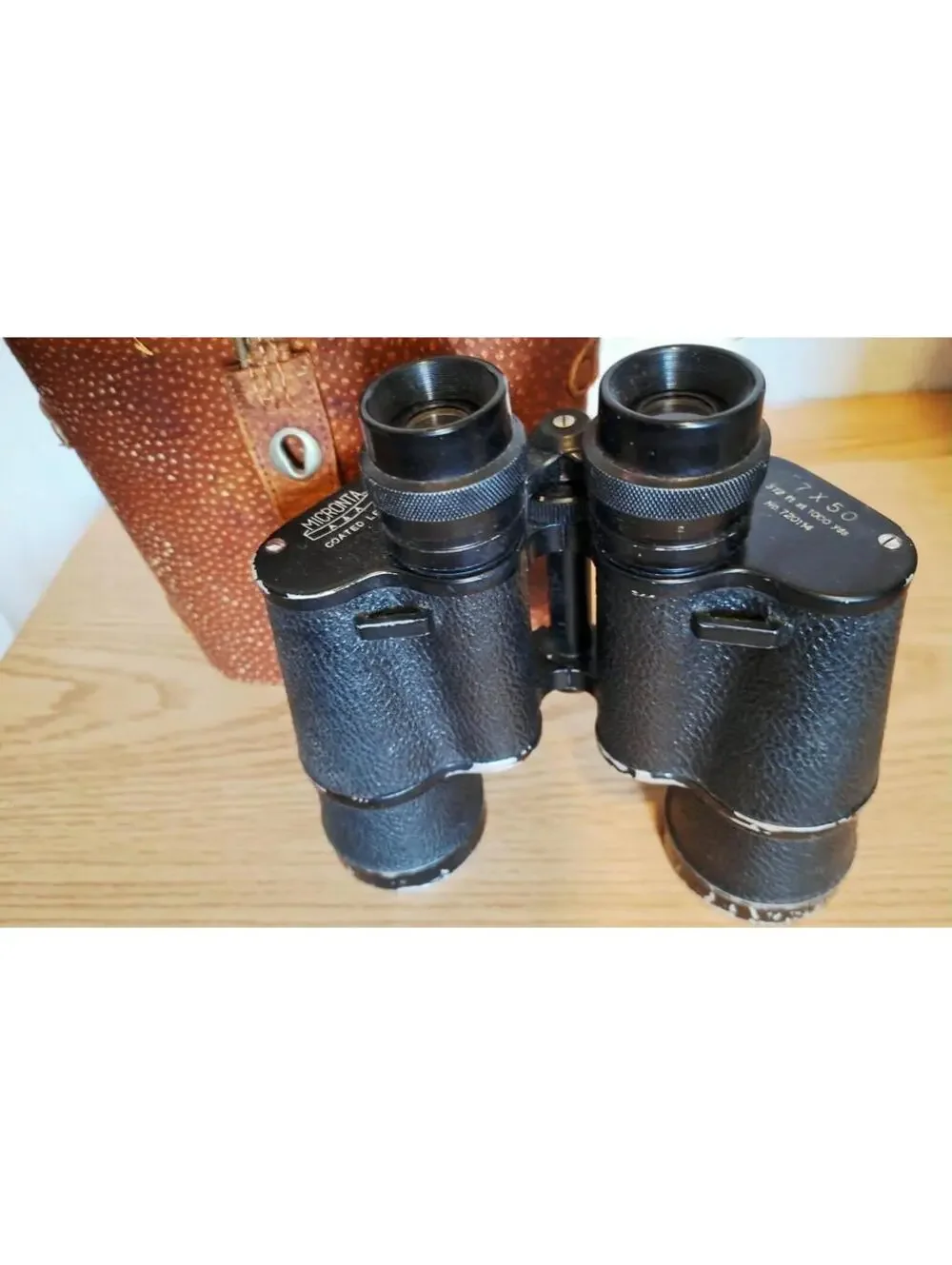 Vintage Micronta A&A 7x50 Binoculars J-B191 Japan Triple Tested CLEAR OPTICS